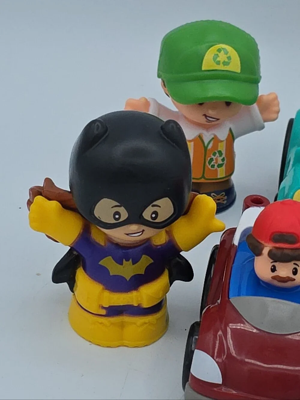 Little People Lot Of 10 Disney, Batman, Hotwheels, Gamer Dad, Polar Bear